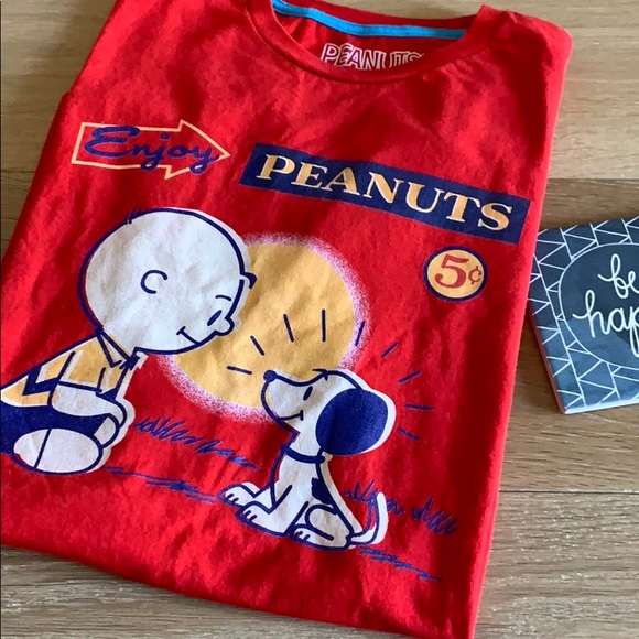 ***SOLD Threadless Enjoy Peanuts Tee